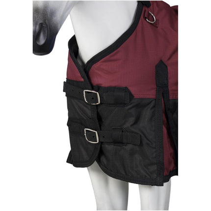 Tough 1 Polar 600D Waterproof Poly Foal Blanket, Burgundy, Medium
