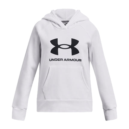 Under Armour Girls Rival Fleece Big Logo Hoodie, (
