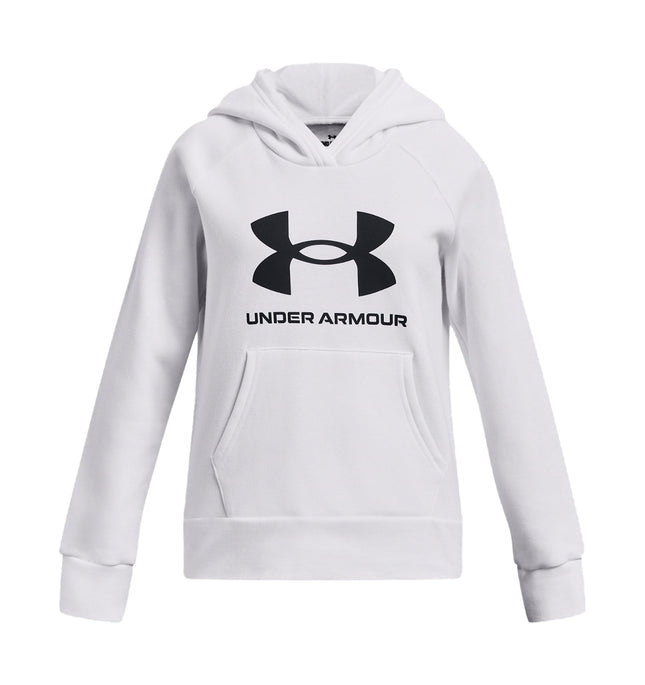 Under Armour Girls Rival Fleece Big Logo Hoodie, (