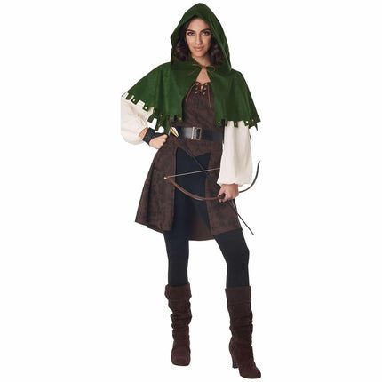 California Costumes Womens Legendary Robin Hood Costume Medium Size 8-10