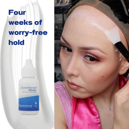 Professional Hair Labs Ghost Bond Classic Lace Wig Adhesive Hair Glue, 1.3 oz