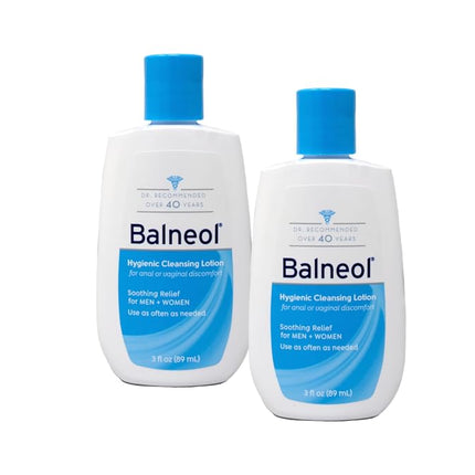 Balneol Hygienic Cleansing Lotion 3 oz (Pack of 2)