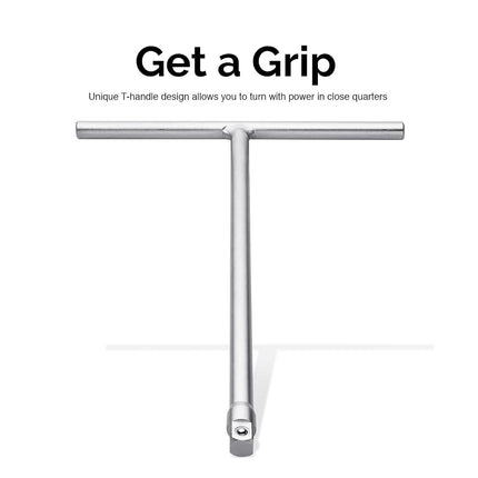 Neiko¨ 01135A 3/8-inch Drive T-Handle Wrench with Long Reach | Chromium Vanadium Steel