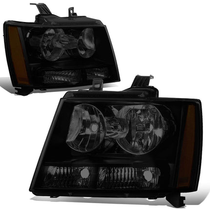 DNA MOTORING HL-OH-CSA07-BK-SM-AM Pair Headlights 
