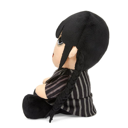 Official Kidrobot Wednesday Addams Phunny Plush, Black Halloween Halloween