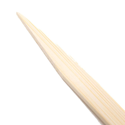 Norpro 1897 Flat/Wide Bamboo Skewers, 11.5-Inch, Tan