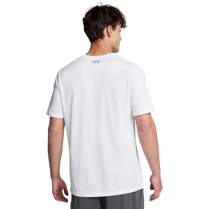 Under Armour Men's Boxed Sports Updated Short Sleeve T Shirt, (100) White / / Pitch Gray, 3X-Large