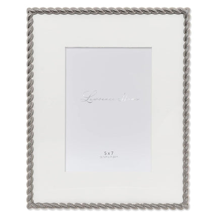Lawrence Frames 8x10 Brushed Nickel Metal Picture 