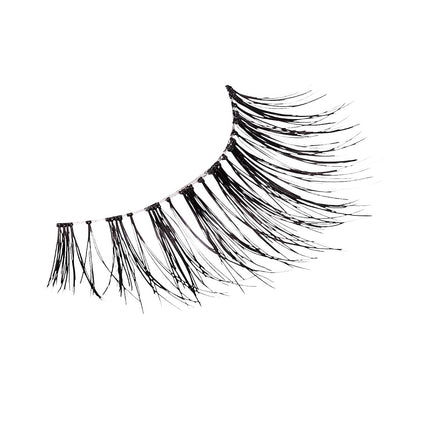 KISS Looks So Natural False Eyelashes Double Pack, Lightweight & Comfortable, Tapered End Technology, Reusable, Cruelty Free, Contact Lens Friendly, Sultry Style, 2 Pairs of Fake Eyelashes
