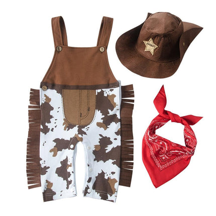 Dressy Daisy Baby Boys Western Style Cowboy Overal