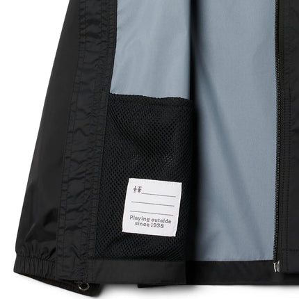 Columbia - Veste imperméable Glennaker pour garçon, noir, 4 ans