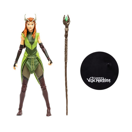 McFarlane Toys, 7-Inch Critical Role Vox Machina Keyleth Action Figure with 22 Moving Parts, Collectible Critical Role Figure with Collectors Stand Base – Ages 14+