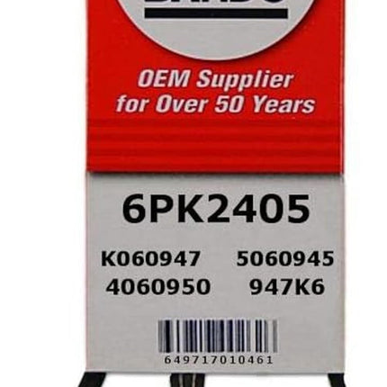 ban.do 6PK2405 OEM Quality Serpentine Belt