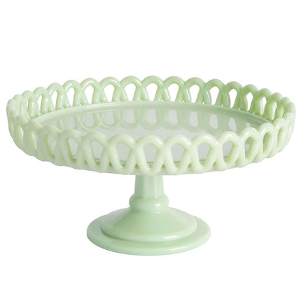 Martha Stewart Highbrook, 8.5" Cake Stand, Green