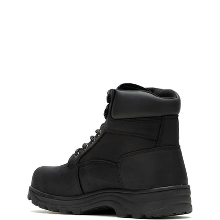 Wolverine Carlsbad Mens 6" Steel Toe Waterproof Work Boots, Black, 11.5 UK
