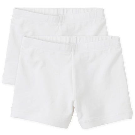 The Children's Place Girls' Leggings, Pack of Two, White, XXL(16)
