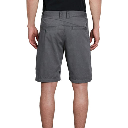 Volcom Men's Frickin Drifter 20" Chino Walk Short, Charcoal Heather-New, 36