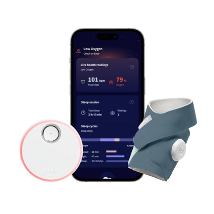 Owlet Dream Sock® - Smart Baby Monitor - Track Liv