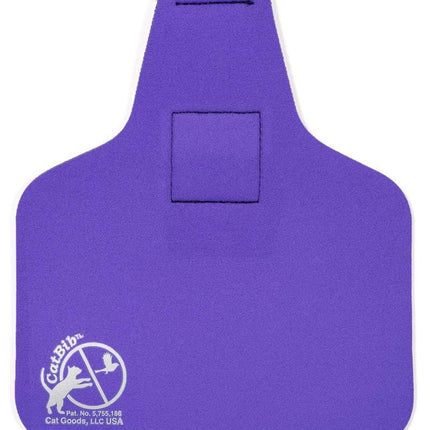 Collar para gatos CatBib que salva aves, evita que los gatos cacen y maten aves, babero colorido anticanino para salvar aves y otros animales salvajes (grande, morado)