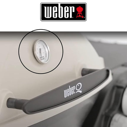 Weber 60540 Charcoal, Spirit, Q Grill Replacement Thermometer, 1-13/16" Diameter