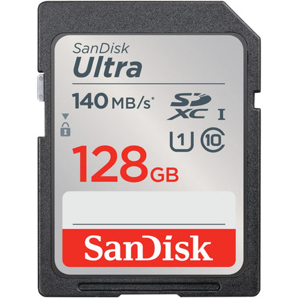 SANDISK Ultra SDXC card, 128GB SD Card (Memory car