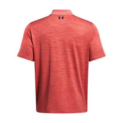 Under Armour Mens Golf Polo Shirt, (811) COHO/Black, M Long