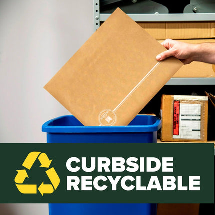 Scotch Curbside Recyclable Padded Mailers, 100 Pack, 5.9 x 9.2 in, Similar Impact Protection to Traditional Bubble mailers (CR-0-1)