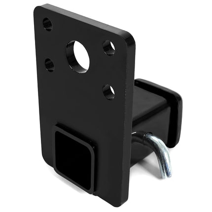 ALMULOO 2" Receiver Hitch Powder Coated Steel Compatible with Hmmwv Humvee Military