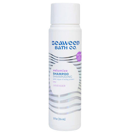 Seaweed Bath Co. Volumize Shampoo, Lavender Scent,