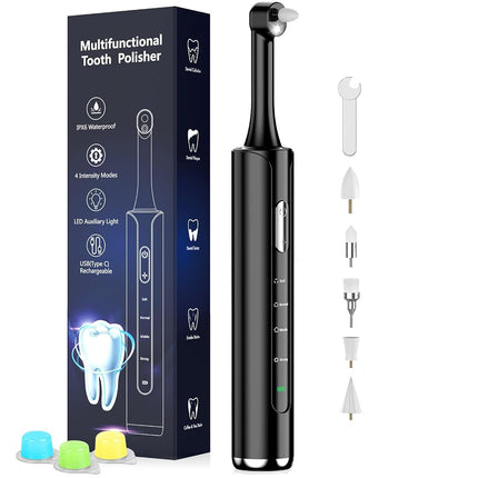 Tooth Polisher, Rechargeable Teeth Polisher with 5