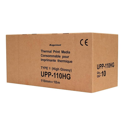 Sony Compatible Ultrasound Paper UPP-110HG 10 rolls,ultrasound thermal print upp 110 high gloss film