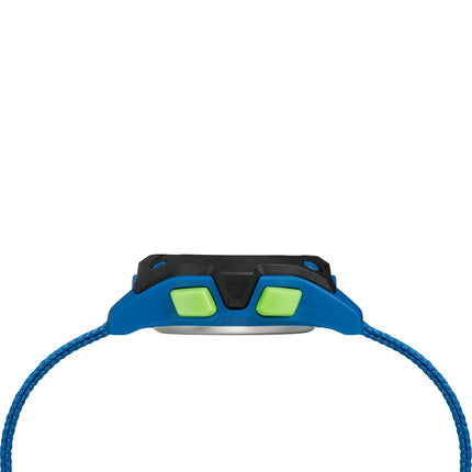 Timex Kids Time Machines Digital 35mm Blue/Black/Green Double-Layered Nylon buckle Watch TW7C26000