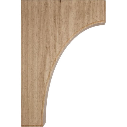 Ekena BKTW04X08X12CVRO 3 1/2-Inch Width x 8-Inch Depth x 12-Inch Height Clarksville Bracket - Red Oak