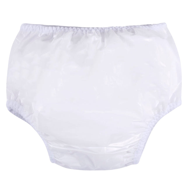 Gerber Paquete de 8 Cubrepañales Impermeables para Bebé Niño/Niña, Blanco, 2T