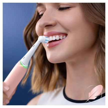 Oral-B iO Series Gentle Care Replacment Brush Head Series Electric Toothbrushes, White, 4 Count