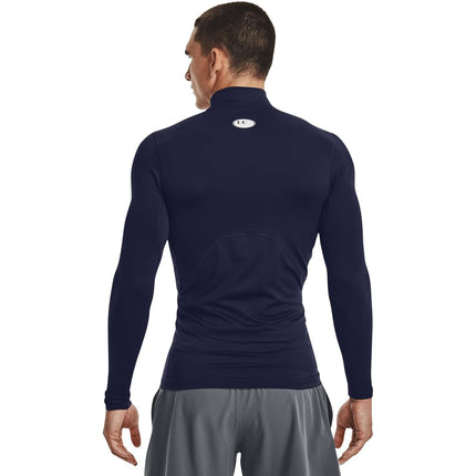Ua Mens Ua Cg Armour Comp Mock Midnight Navy / / White Sm