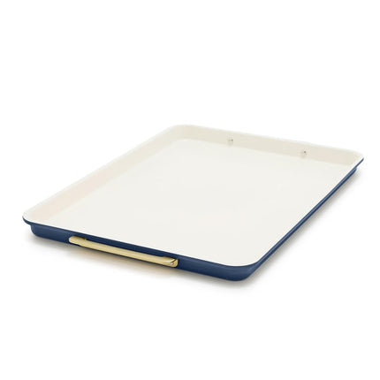 GreenPan Reserve Healthy Ceramic Nonstick Bakeware Half Sheet Pan in Oxford Blue