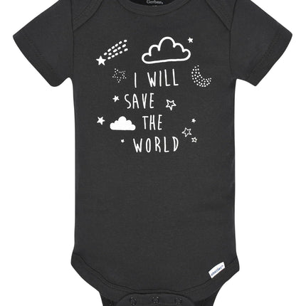 Gerber unisex-bebés paquete de 8 body de manga corta, estrellas, prematuros
