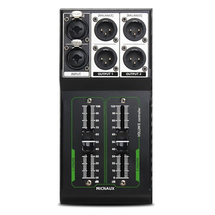 MICNAUX Passive Monitor Volume Controller, XLR 2 I