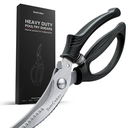 SimCoker Poultry Shears,Kitchen Scissors Heavy Dut
