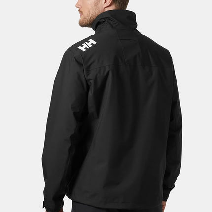 Helly Hansen Men's Crew Midlayer Jacket 2.0, Black, M