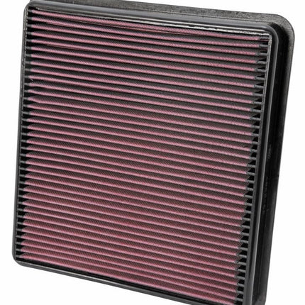 K&N Engine Air Filter: High Performance, Premium, Washable, Replacement Filter: Compatible with 2007-2019 Toyota/Lexus V8 Truck and SUV (Land Cruiser, Tundra, Sequoia, LX 570), 33-2387