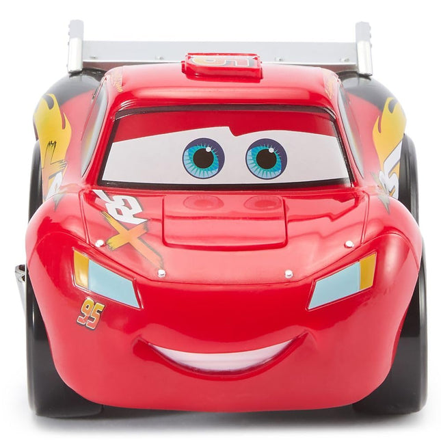 Disney Pixar Lightning McQueen Push & Go Talking V