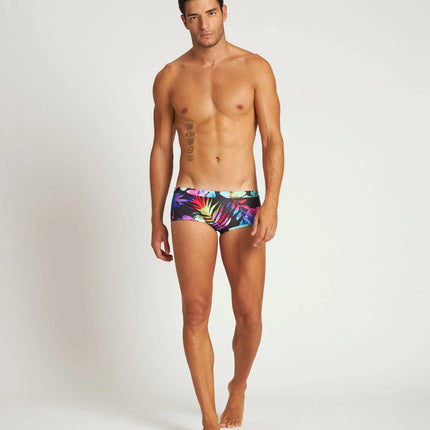 Arena Men's Print Reversible Low Waist Short, Tropical Days, 22
