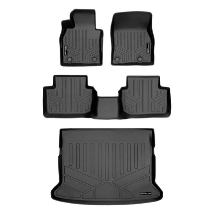 SMARTLINER All Weather Custom Fit Floor Mats 2 Row