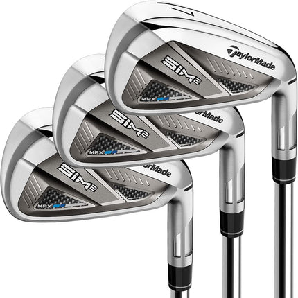 TaylorMade SIM 2 Max Iron Set Mens Left Hand Steel