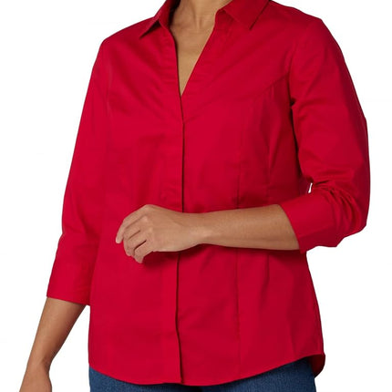 Riders by Lee Indigo Women's Bella 3/4 Sleeve Wove