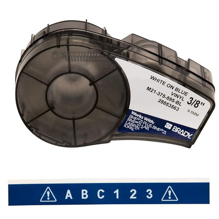 Brady M21-375-595-BL BMP21 Tape B- 595 Indoor/Outd