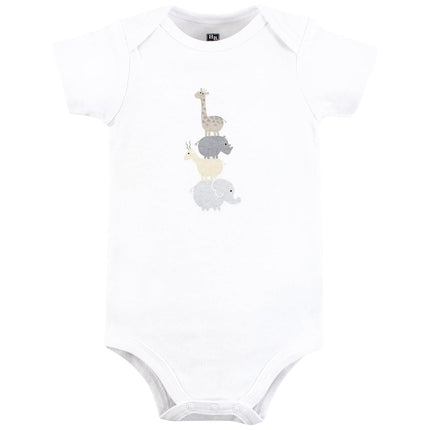 Grenouillères en coton unisexe Hudson Baby, motifs Safari Friends, 9-12 mois