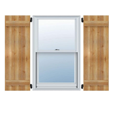 Ekena Millwork RBJ06S11X021RWR Shutter, 10 3/4" W x 22" H, Western Red Cedar